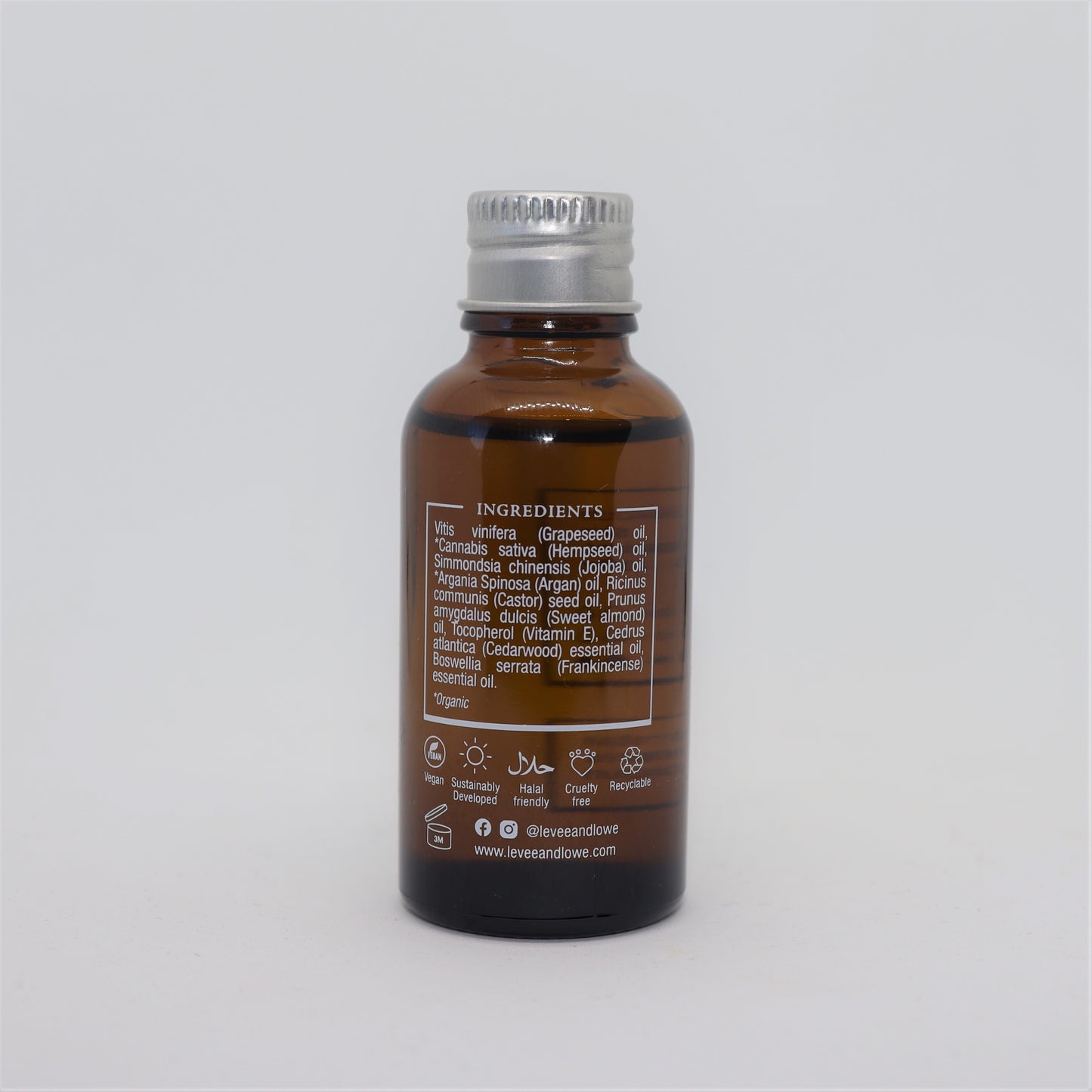 Beard Oil Refill | Green 30ml - Levee + Lowe