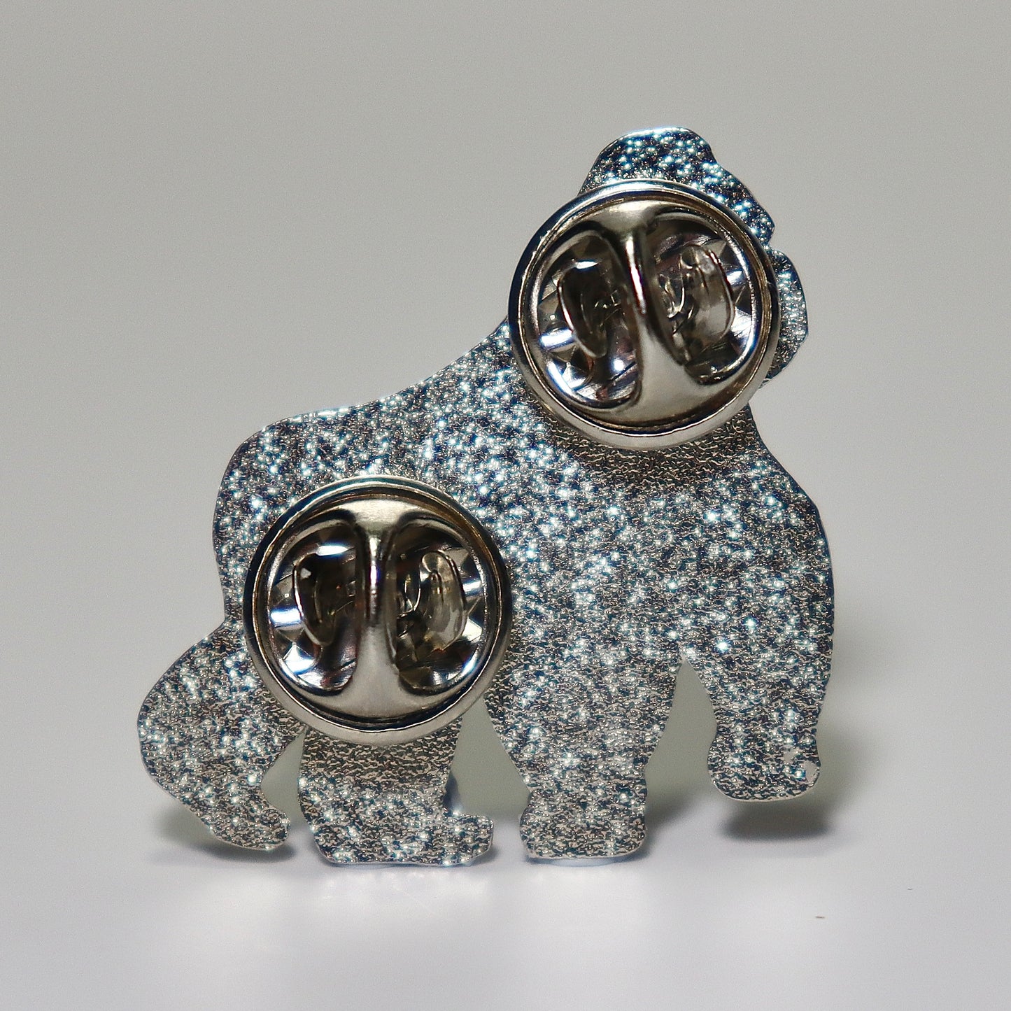GorillaGayming Enamel Rainbow Gorilla Badge